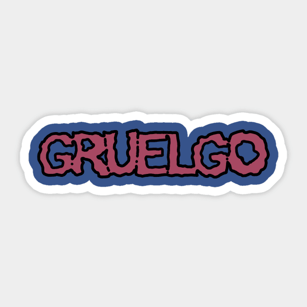 Gruelgo Sticker by Gruelgo